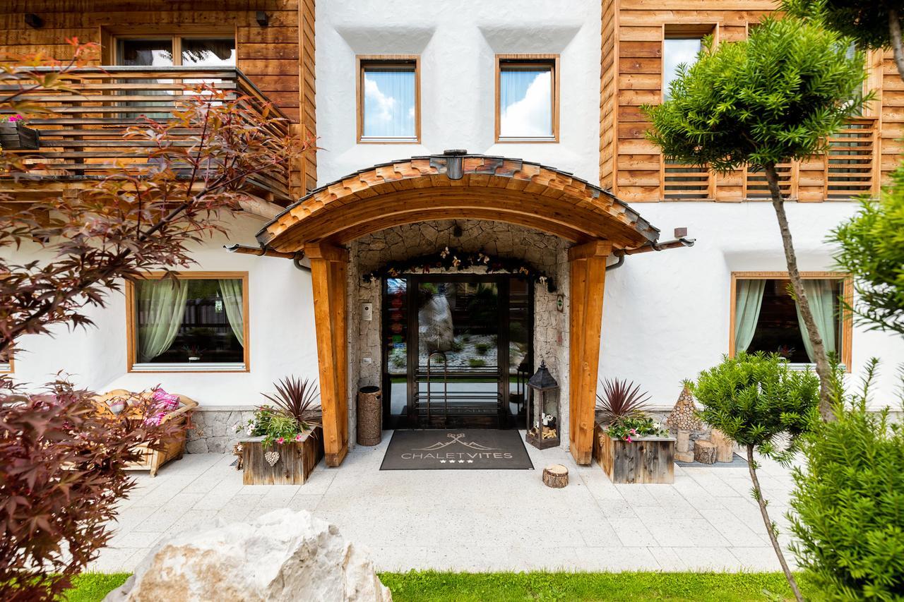 Chalet Vites Mountain Hotel Canazei Buitenkant foto